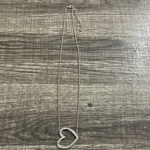 Mary Kay Silver Heart Necklace